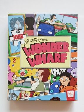 Bob's Burgers Greetings from Wonder Wharf 1000-piece puzzle by USAopoly 